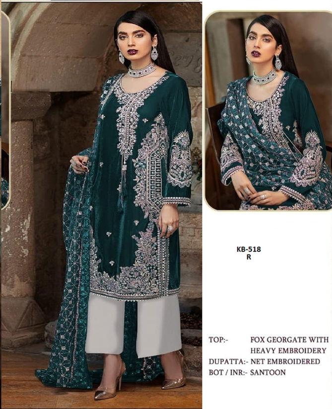 Super Hit 518 Colors Latest Fancy Designer Heavy Salwar Suits Collection